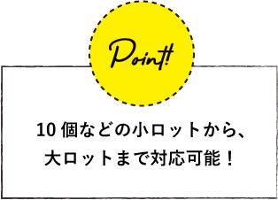 小スロットから大スロットまで対応可能