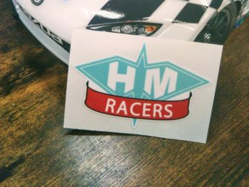 株式会社HAL　ステッカー製作実績　HMRacers様